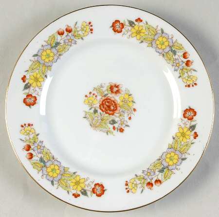 Oriental Garden Salad Plate