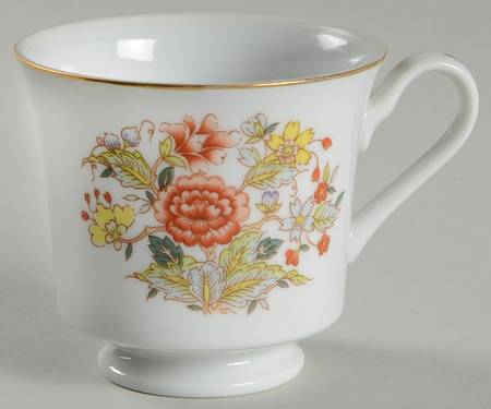Oriental Garden Footed Cup
