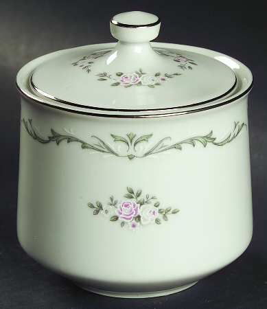 Petite Bouquet Sugar Bowl & Lid