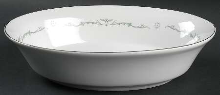 Petite Bouquet 10" Oval Vegetable Bowl