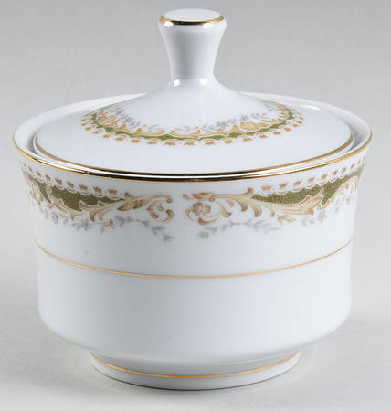 Queen Anne Sugar Bowl & Lid
