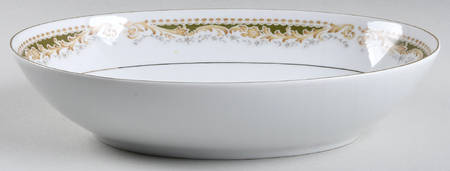 Queen Anne 10" Oval Vegetable Bowl