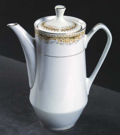 Queen Anne Coffee Pot & Lid