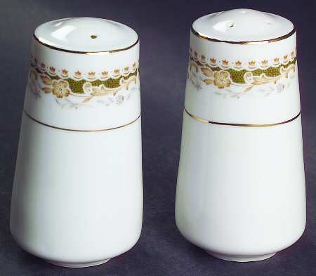 Queen Anne Salt & Pepper Set