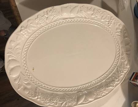 SIG9 18" Oval Serving Platter