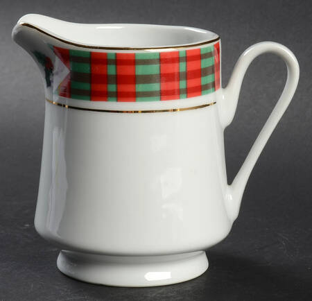 Tartan Christmas Creamer