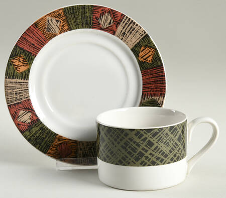 Tahiti Flat Cup & Saucer Set by Signature