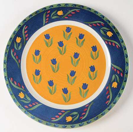 Tuscan Tulip 12" Chop Plate (Round Platter)