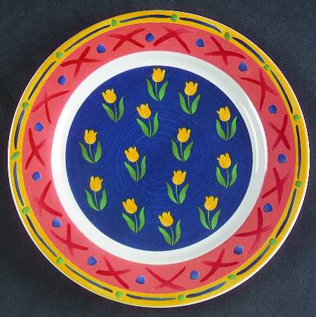 Tuscan Tulip Salad Plate