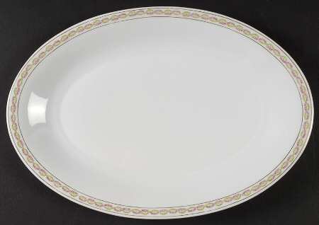 SIL10 13" Oval Serving Platter