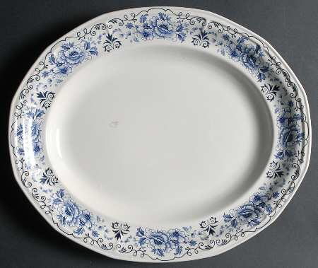 Clinton Inn 13" Oval Serving Platter