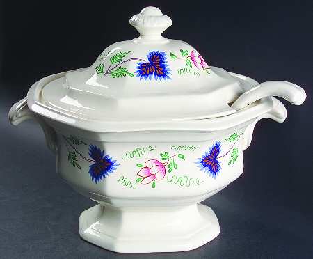 Greenfield Village Tureen & Lid w/Ladle