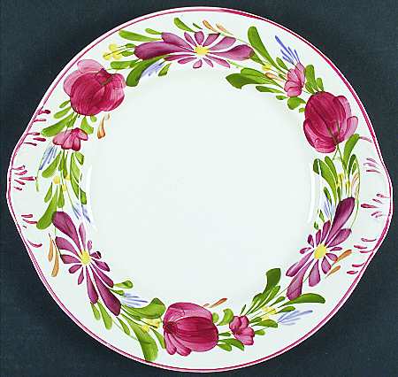 June Handled Cake Plate