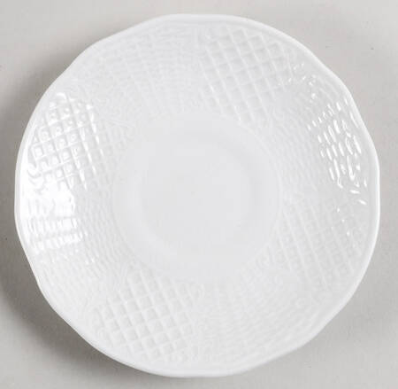 Marlborough (Embossed Wicker Lattice Rim) Saucer