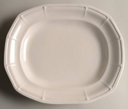 Museum White 13" Oval Serving Platter