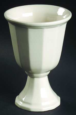 Museum White China Goblet
