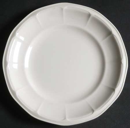Museum White Bread & Butter Plate