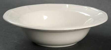 Museum White Rim Fruit/Dessert (Sauce) Bowl