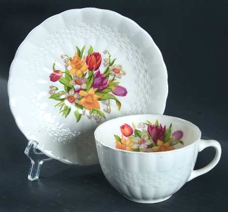 Providence Flat Cup & Saucer Set
