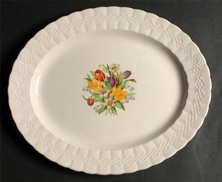 Providence 16" Oval Serving Platter