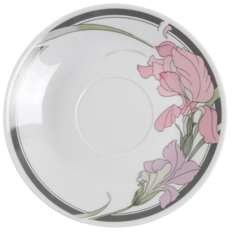 Sweet Iris Saucer