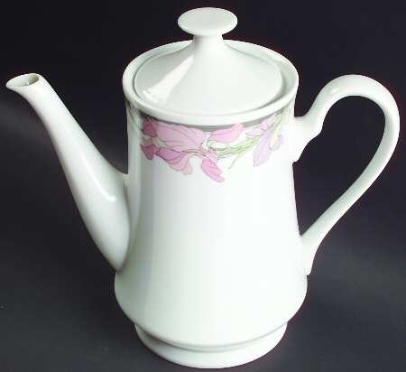 Sweet Iris Coffee Pot & Lid