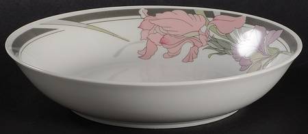 Sweet Iris Coupe Soup Bowl