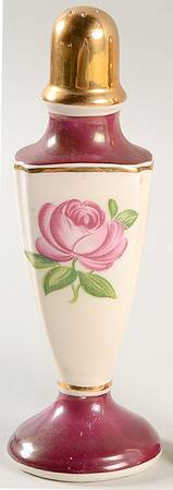 Aristocrat Maroon (Floral Center) Pepper Shaker