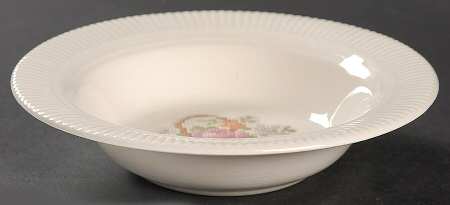 Basket Pp (No Gold) Rim Fruit/Dessert (Sauce) Bowl