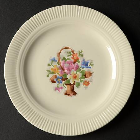 Basket Pp (No Gold) Salad Plate