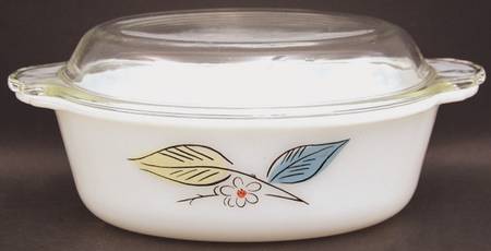 Biscayne 1.5 Quart Glassware Oval Casserole with Lid