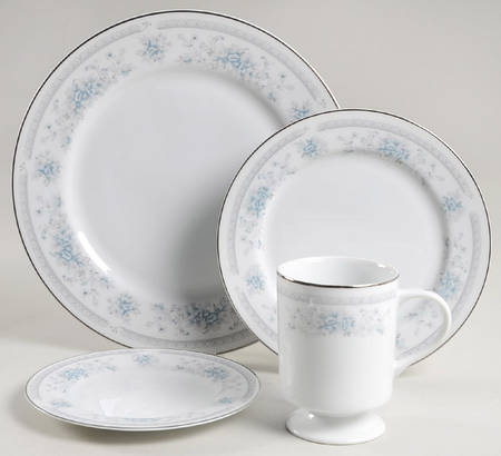 Bridal Bouquet 4 Piece Place Setting