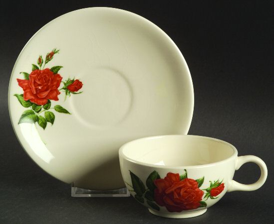 Briarcliff Flat Cup & Saucer Set