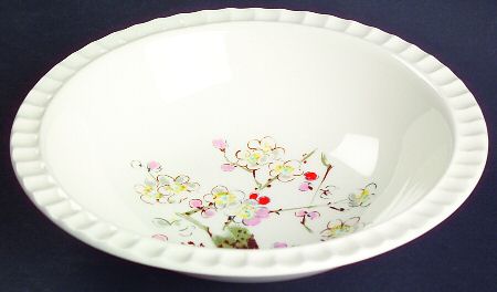 Cherry Blossom Rim Fruit/Dessert (Sauce) Bowl