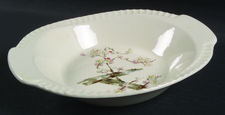 Cherry Blossom 9" Oval Vegetable Bowl
