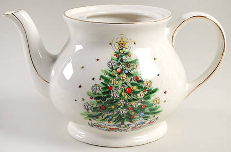 Christmas Eve (Porcelain) Teapot No Lid