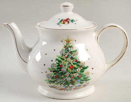 Christmas Eve (Porcelain) Teapot & Lid