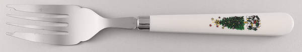 Christmas Eve (Porcelain) Individual Salad Fork