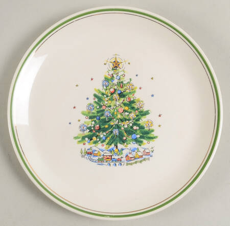 Christmas Eve (Porcelain) Salad Plate