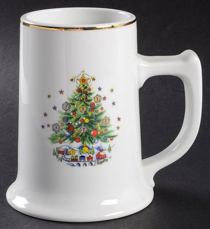 Christmas Eve (Porcelain) Tankard