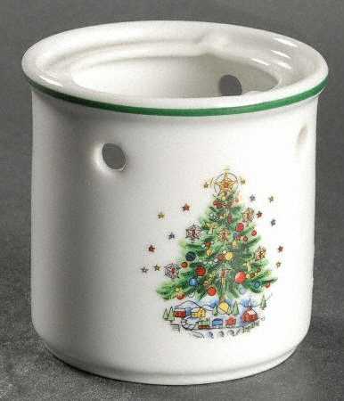 Christmas Eve (Porcelain) Candleholder