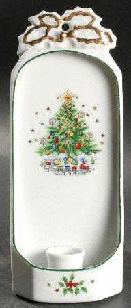 Christmas Eve (Porcelain) Single Light Wall Sconce