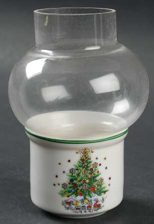 Christmas Eve (Porcelain) Candle Lamp & Shade