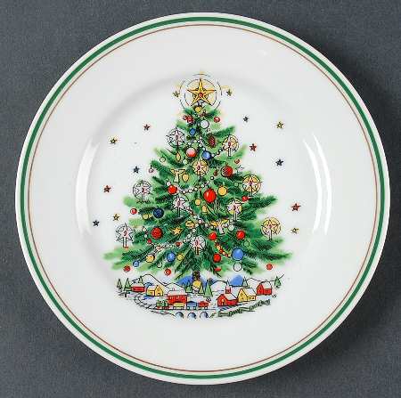 Christmas Eve (Porcelain) Bread & Butter Plate