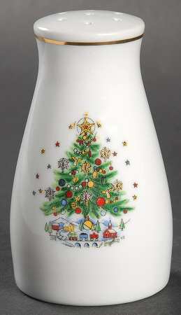 Christmas Eve (Porcelain) Pepper Shaker