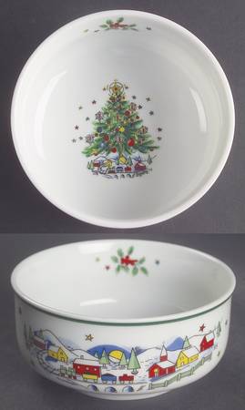 Christmas Eve (Porcelain) Child's Bowl