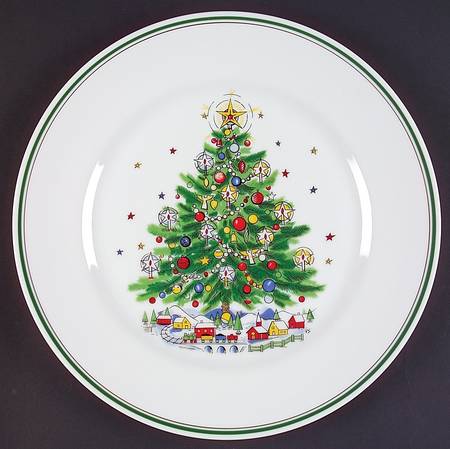 Christmas Eve (Porcelain) Dinner Plate
