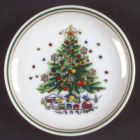 Christmas Eve (Porcelain) Coaster