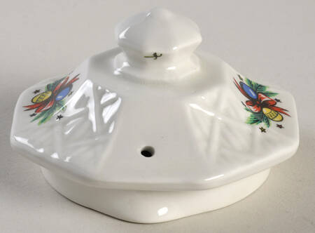 Christmas Eve (Earthware, Lattice) Lid for Teapot