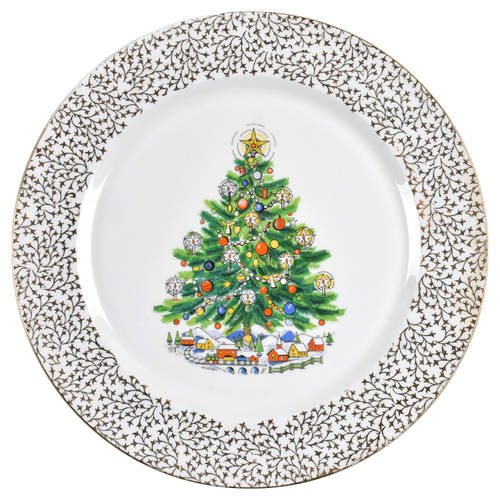 Christmas Eve Dinner Plate